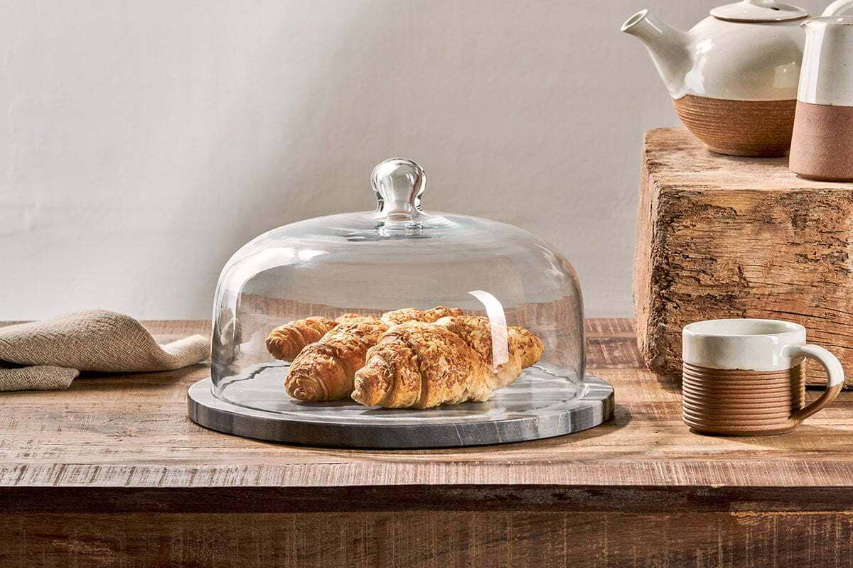 Kallso Marble Cake Dome-SERVEWARE-Nkuku