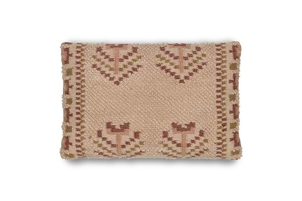 Kandy Wool & Cotton Cushion Cover - Dusty Pink