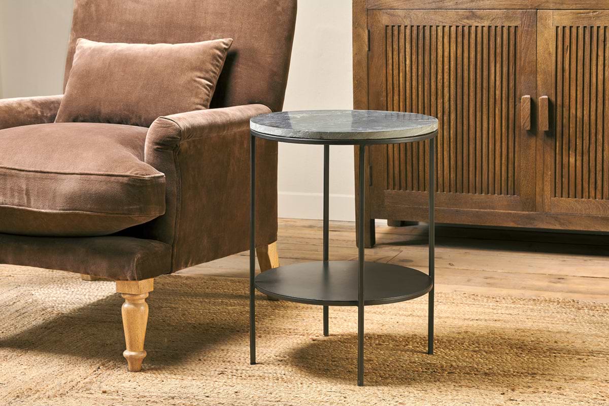 Karoko Marble Side Table