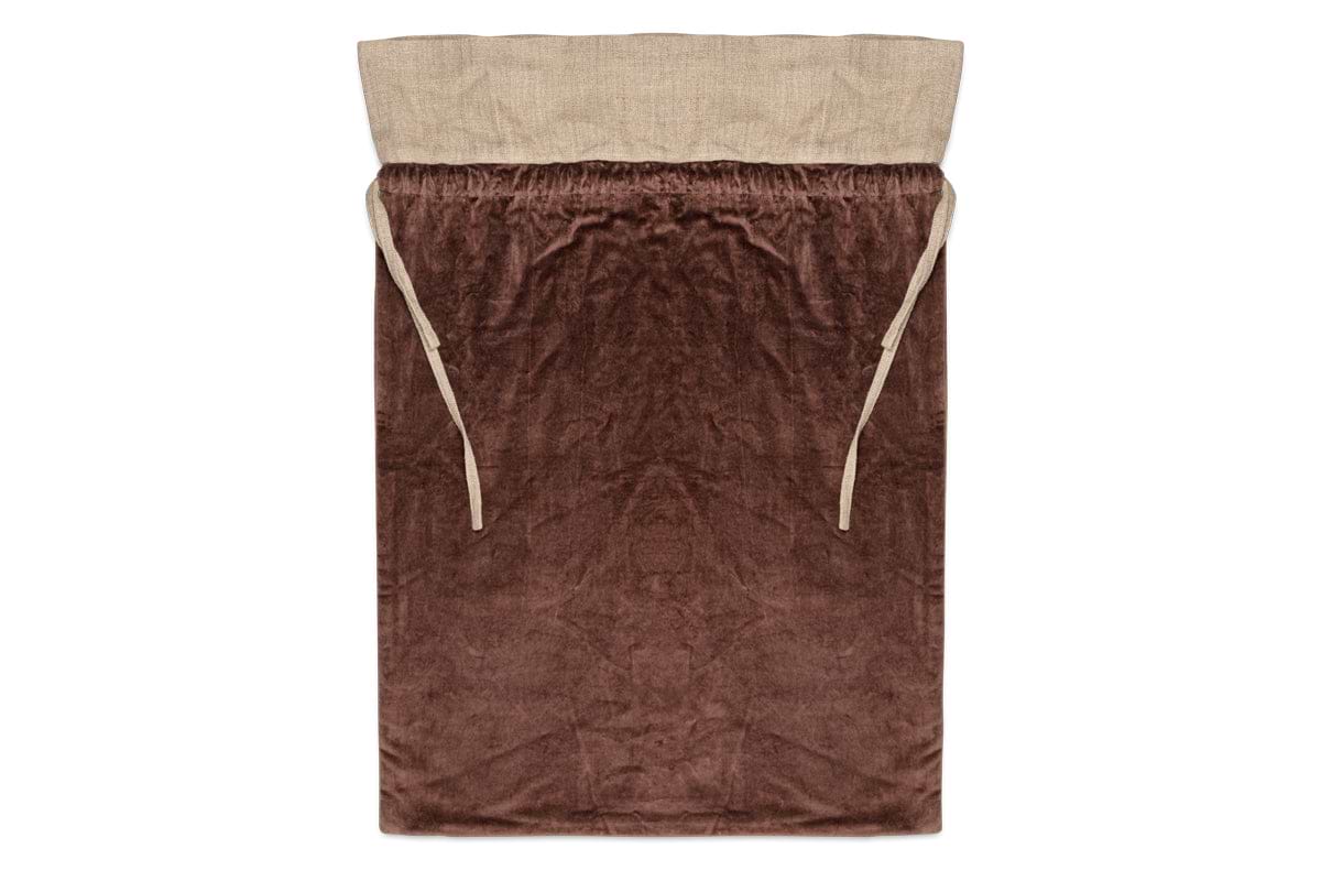 Karru Cotton Velvet Sack - Rich Mocha