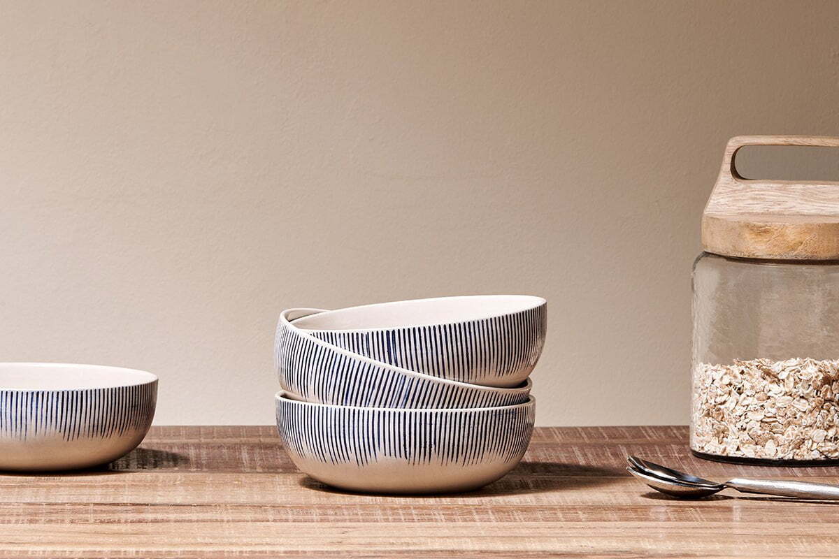 Karuma Ceramic Cereal Bowl-TABLEWARE-Nkuku