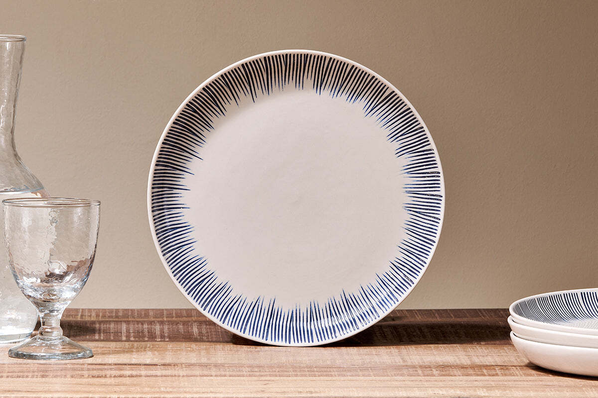 Karuma Ceramic Dinner Plate-TABLEWARE-Nkuku