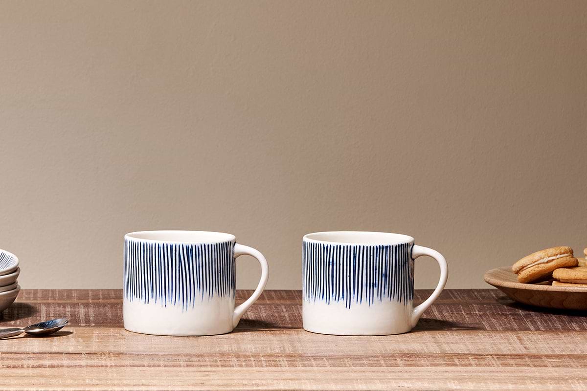 Karuma Ceramic Mug - Small (Set of 2)-TABLEWARE-Nkuku