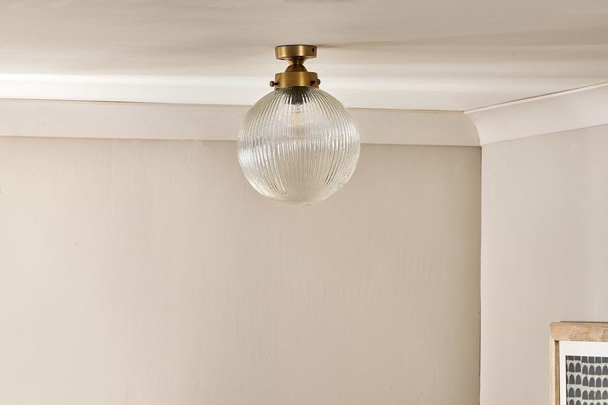 Konnie Bathroom Ceiling Light - Clear