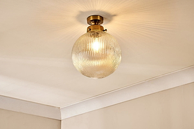 Konnie Bathroom Ceiling Light - Clear