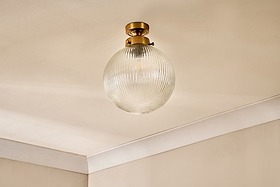 Konnie Bathroom Ceiling Light - Clear