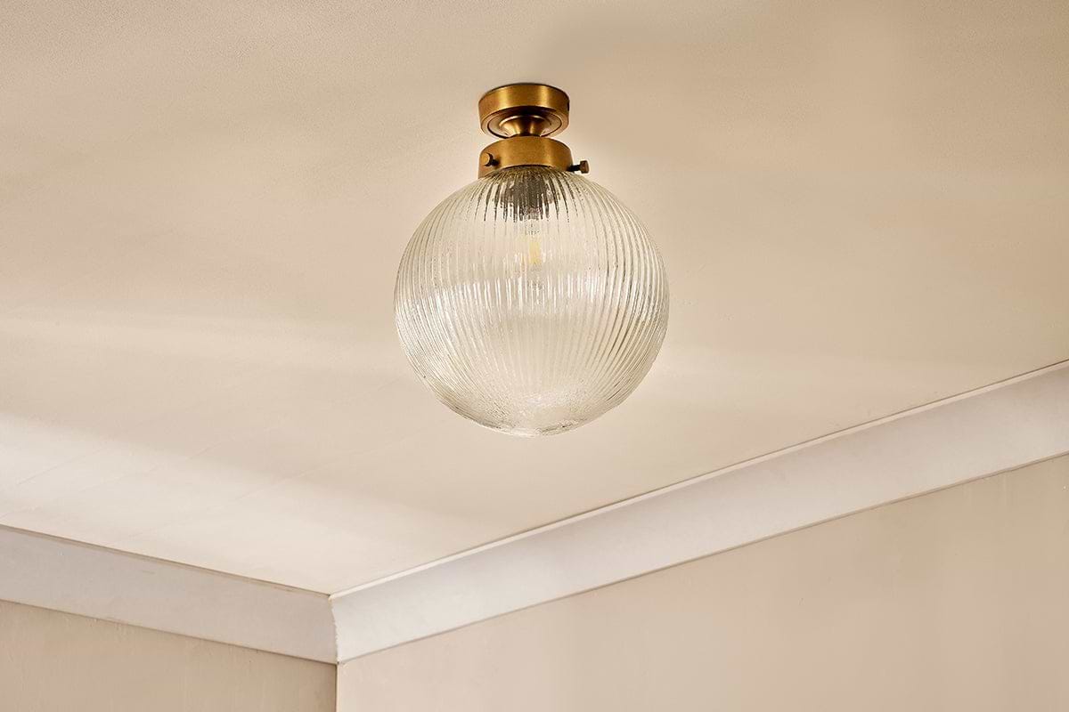 Konnie Bathroom Ceiling Light - Clear