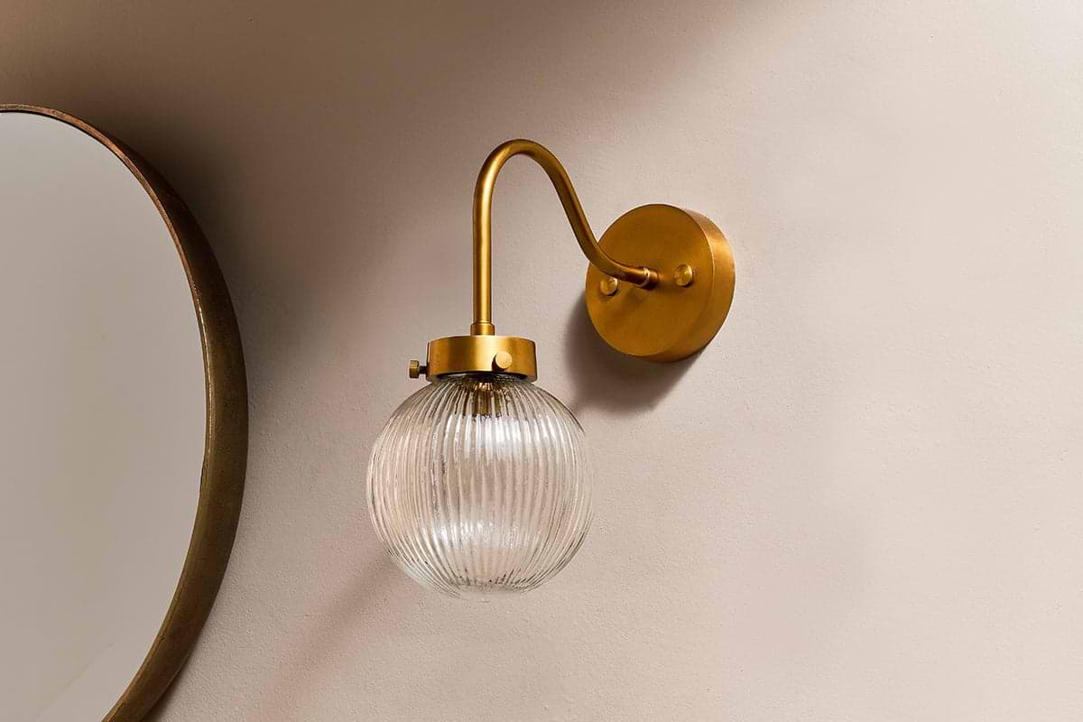 Konnie Bathroom Wall Light - Clear