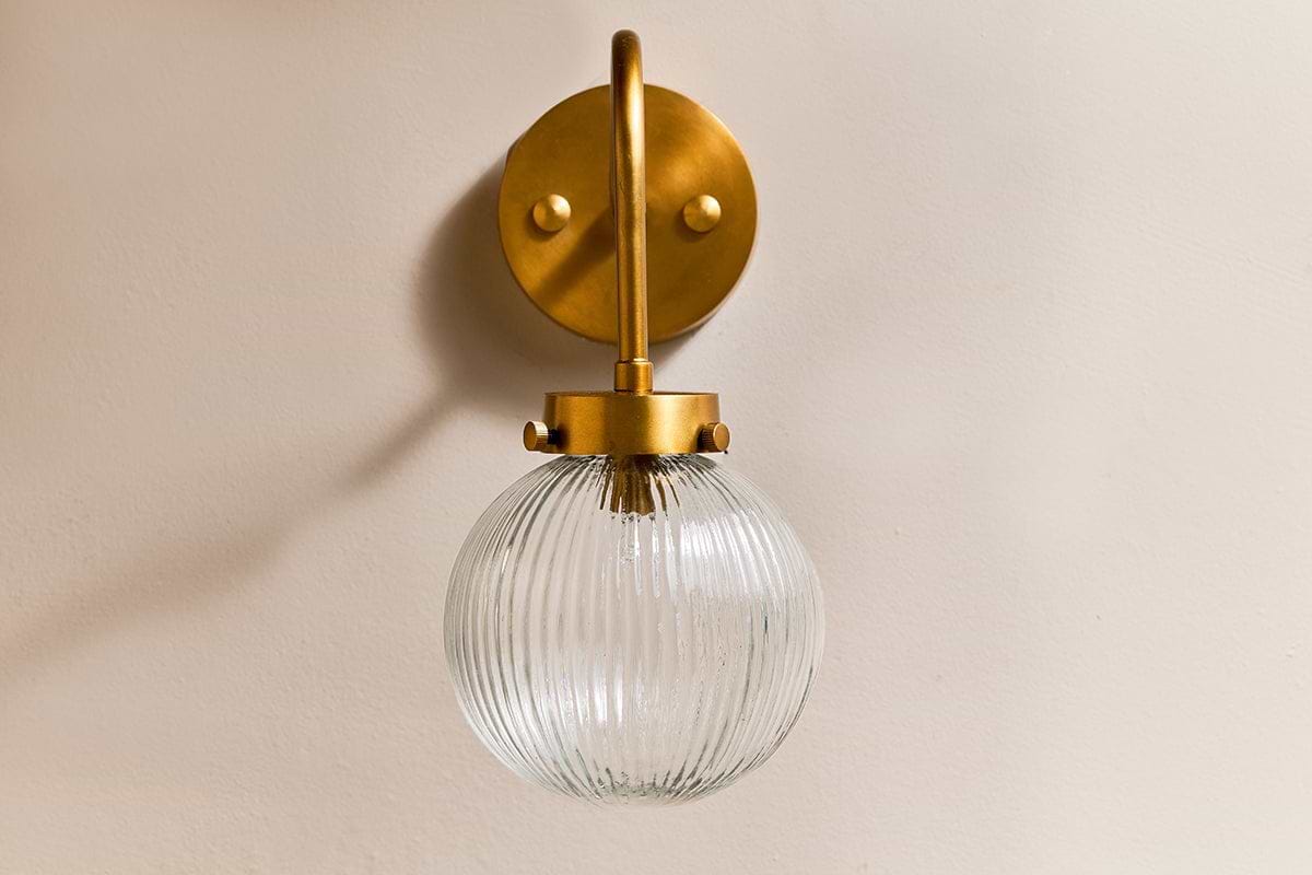 Konnie Bathroom Wall Light - Clear