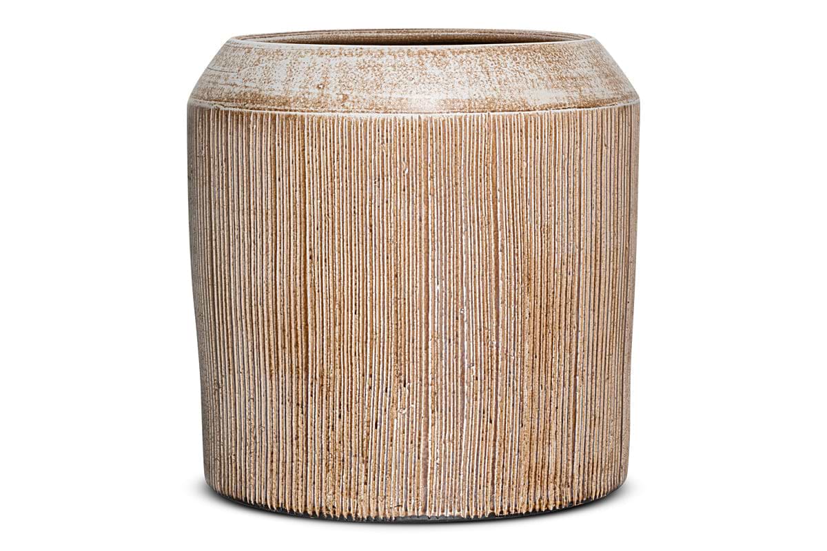 Kubo Ceramic Planter - Terracotta
