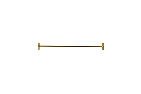 Laila Iron Hanging Rail - Brass