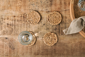 Lam Coasters - Natural (Set of 4)