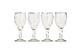 Lohara Wine Glass - White (Set of 4)