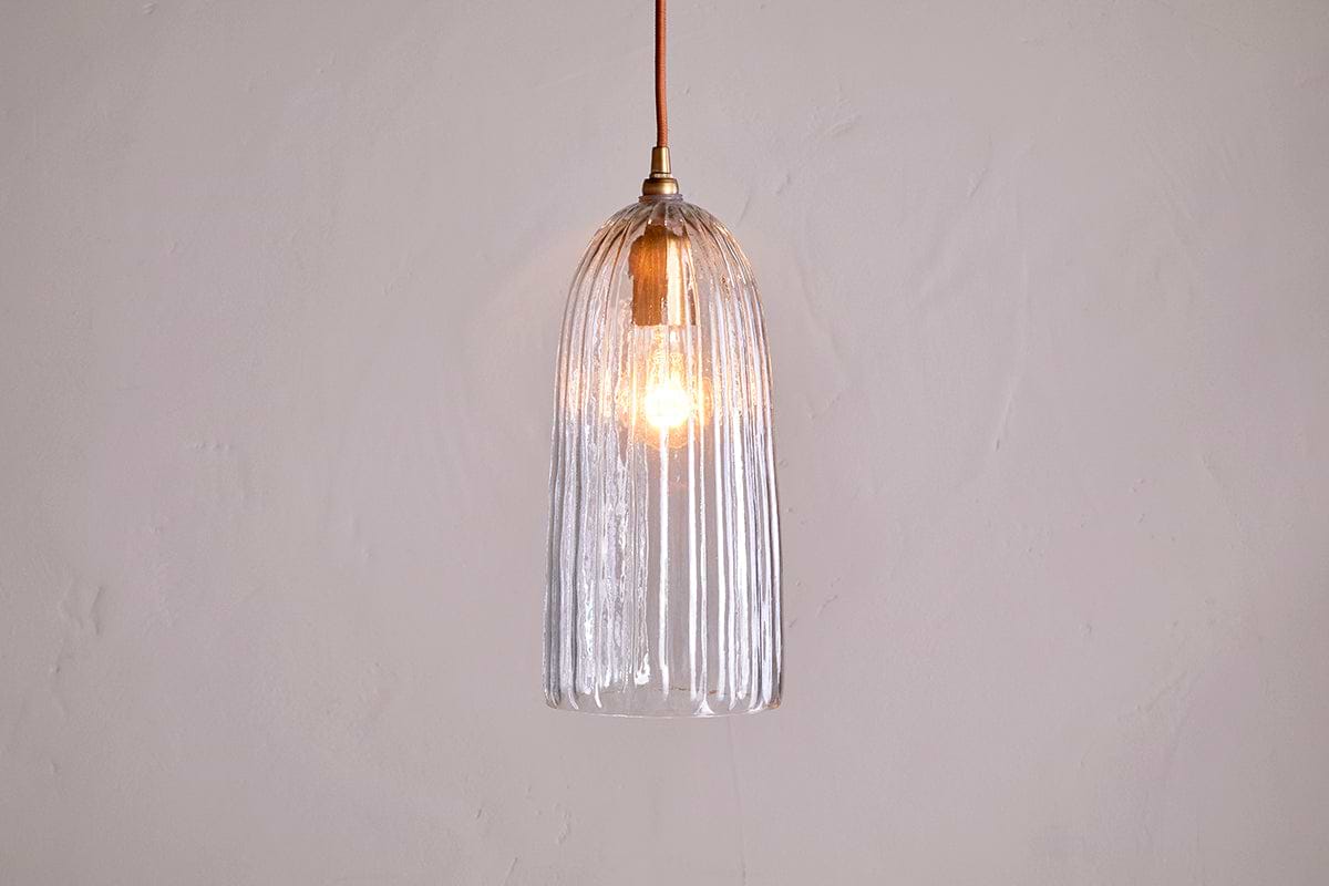 Lumina Recycled Glass Pendant - Clear