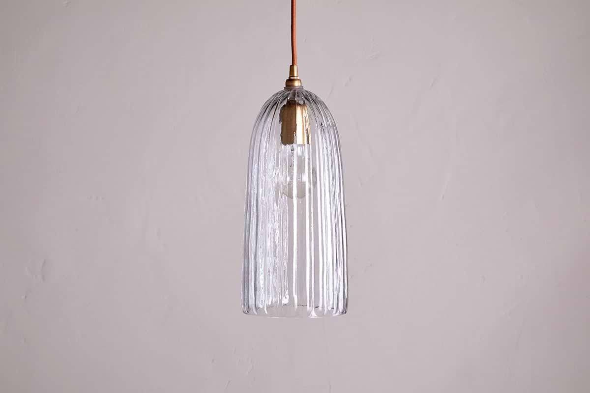 Lumina Recycled Glass Pendant - Clear