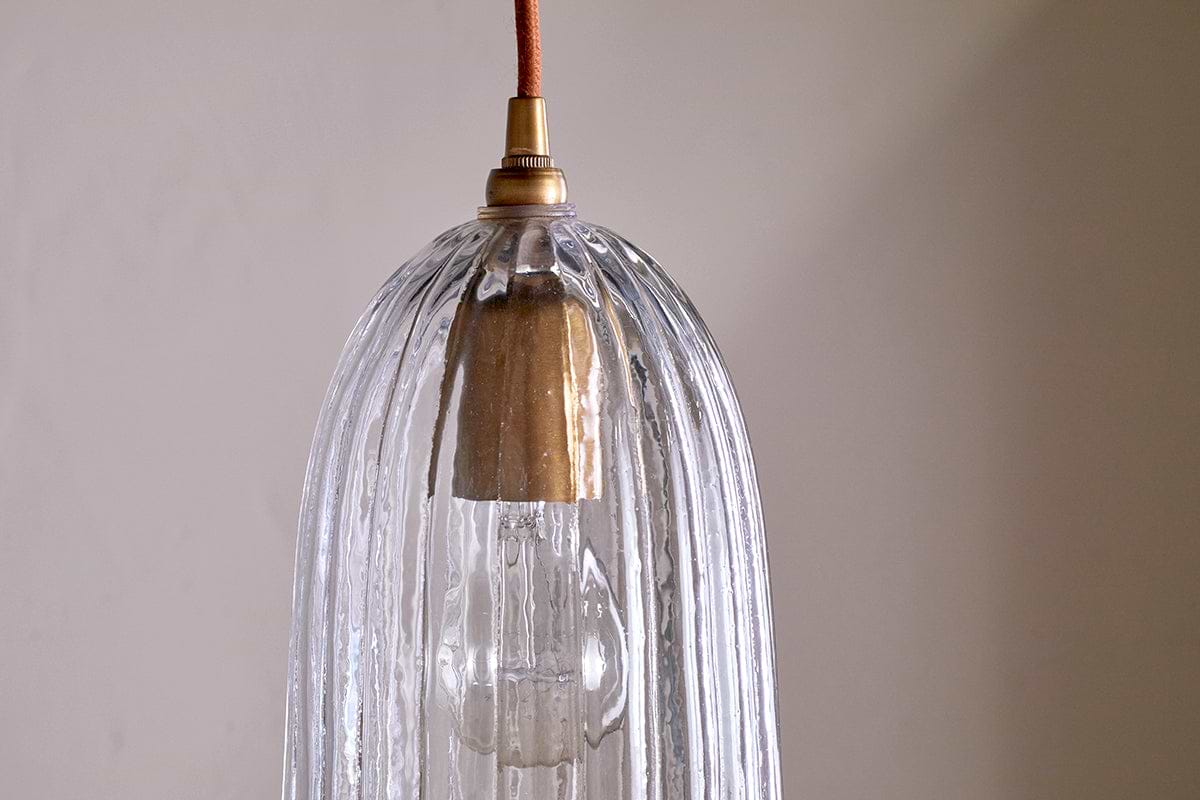 Lumina Recycled Glass Pendant - Clear