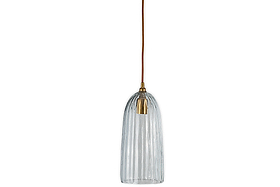 Lumina Recycled Glass Pendant - Clear