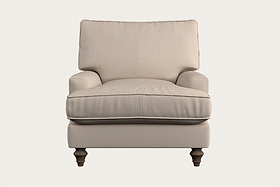 Marri Armchair - Recycled Cotton Natural-MAKE TO ORDER-Nkuku
