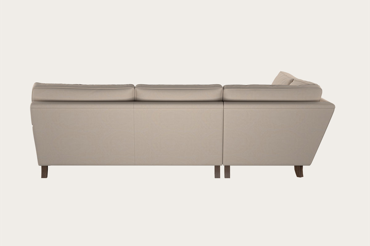 Marri Grand Left Hand Corner Sofa - Recycled Cotton Natural