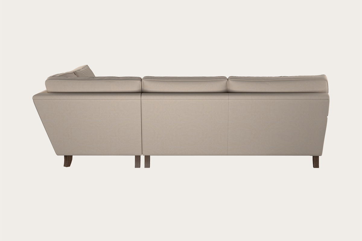Marri Grand Right Hand Corner Sofa - Recycled Cotton Natural