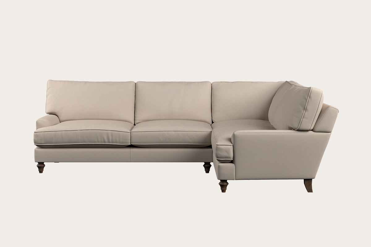 Marri Grand Right Hand Corner Sofa - Recycled Cotton Natural