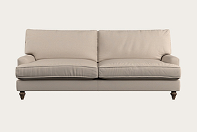 Marri Grand Sofa - Recycled Cotton Natural-MAKE TO ORDER-Nkuku