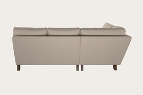 Marri Large Corner Sofa - Recycled Cotton Natural-MAKE TO ORDER-Nkuku