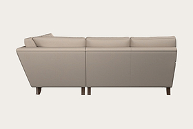 Marri Large Corner Sofa - Recycled Cotton Natural-MAKE TO ORDER-Nkuku