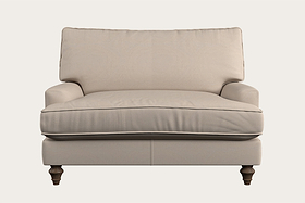 Marri Love Seat - Recycled Cotton Natural-MAKE TO ORDER-Nkuku
