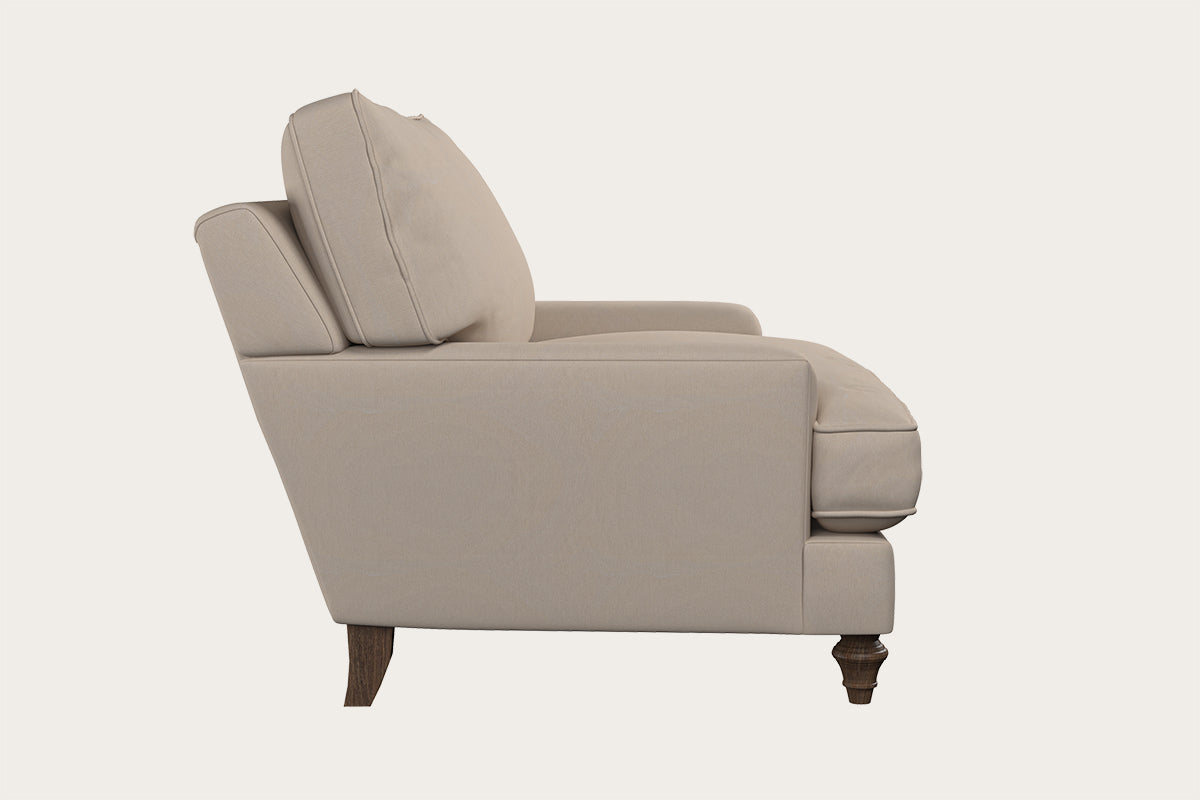 Marri Love Seat - Recycled Cotton Natural