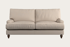 Marri Medium Sofa - Recycled Cotton Natural-MAKE TO ORDER-Nkuku
