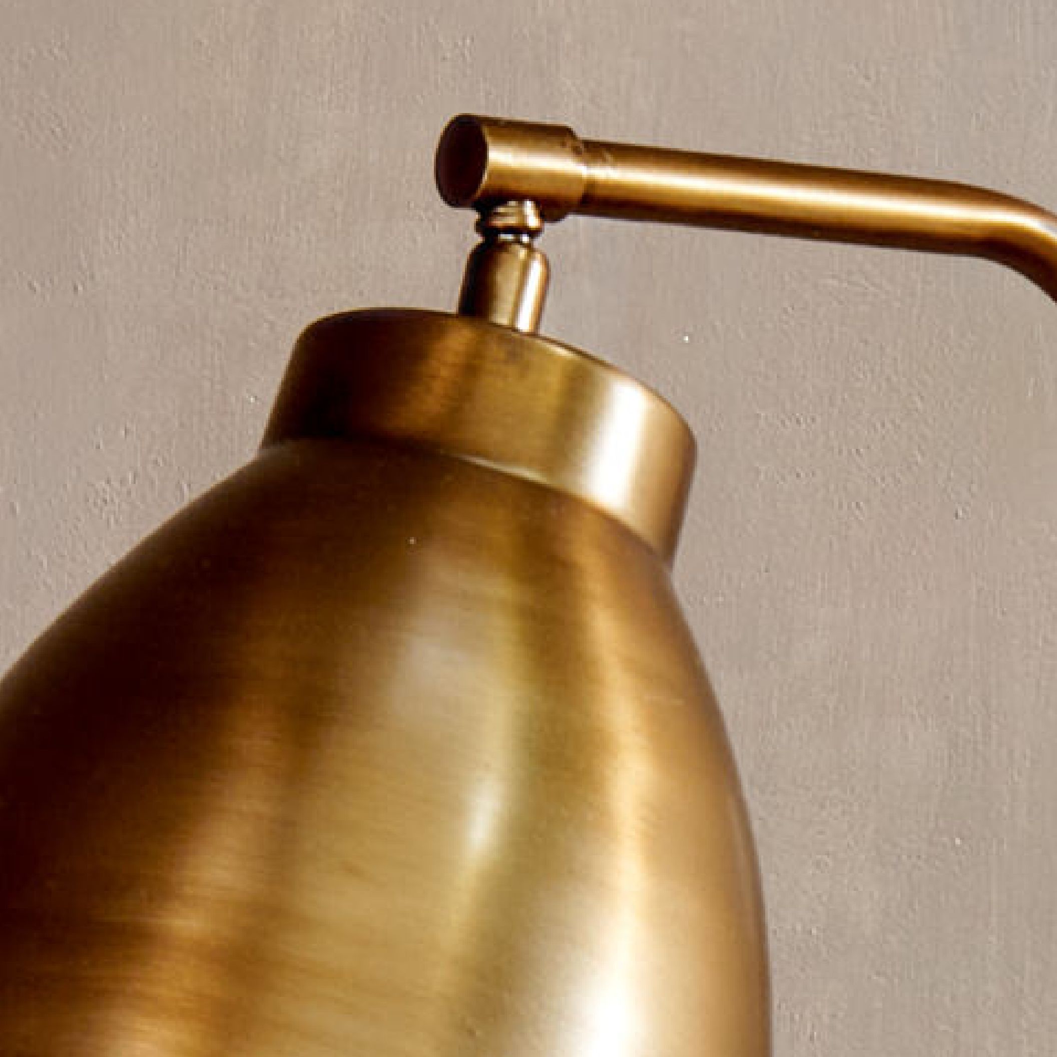 Muturi Floor Lamp - Antique Brass – Nkuku