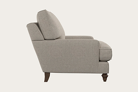 Marri Armchair - Brera Linen Natural-MAKE TO ORDER-Nkuku