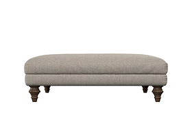 Marri Grand Footstool - Brera Linen Natural