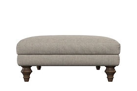 Marri Large Footstool - Brera Linen Natural