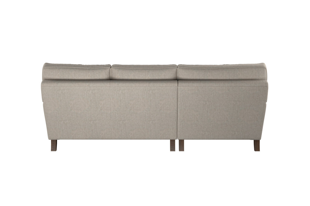 Marri Large Left Hand Chaise Sofa - Brera Linen Natural