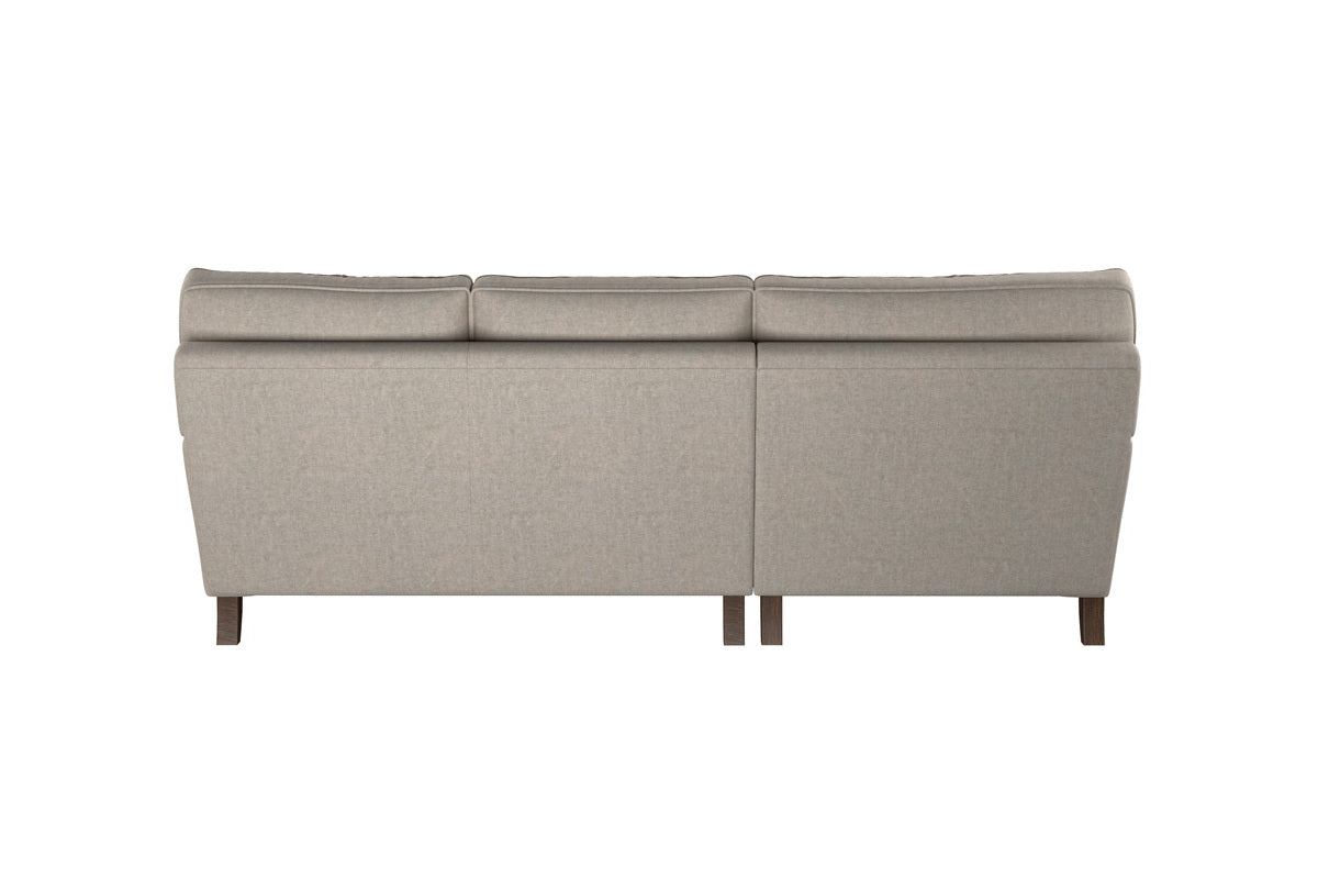 Marri Large Left Hand Chaise Sofa - Brera Linen Natural