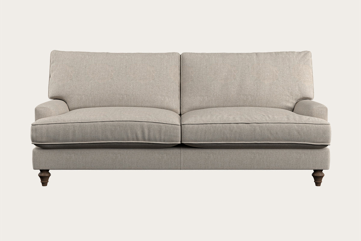 Marri Large Sofa - Brera Linen Natural-MAKE TO ORDER-Nkuku