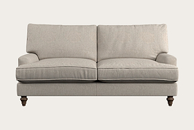 Marri Medium Sofa - Brera Linen Natural-MAKE TO ORDER-Nkuku