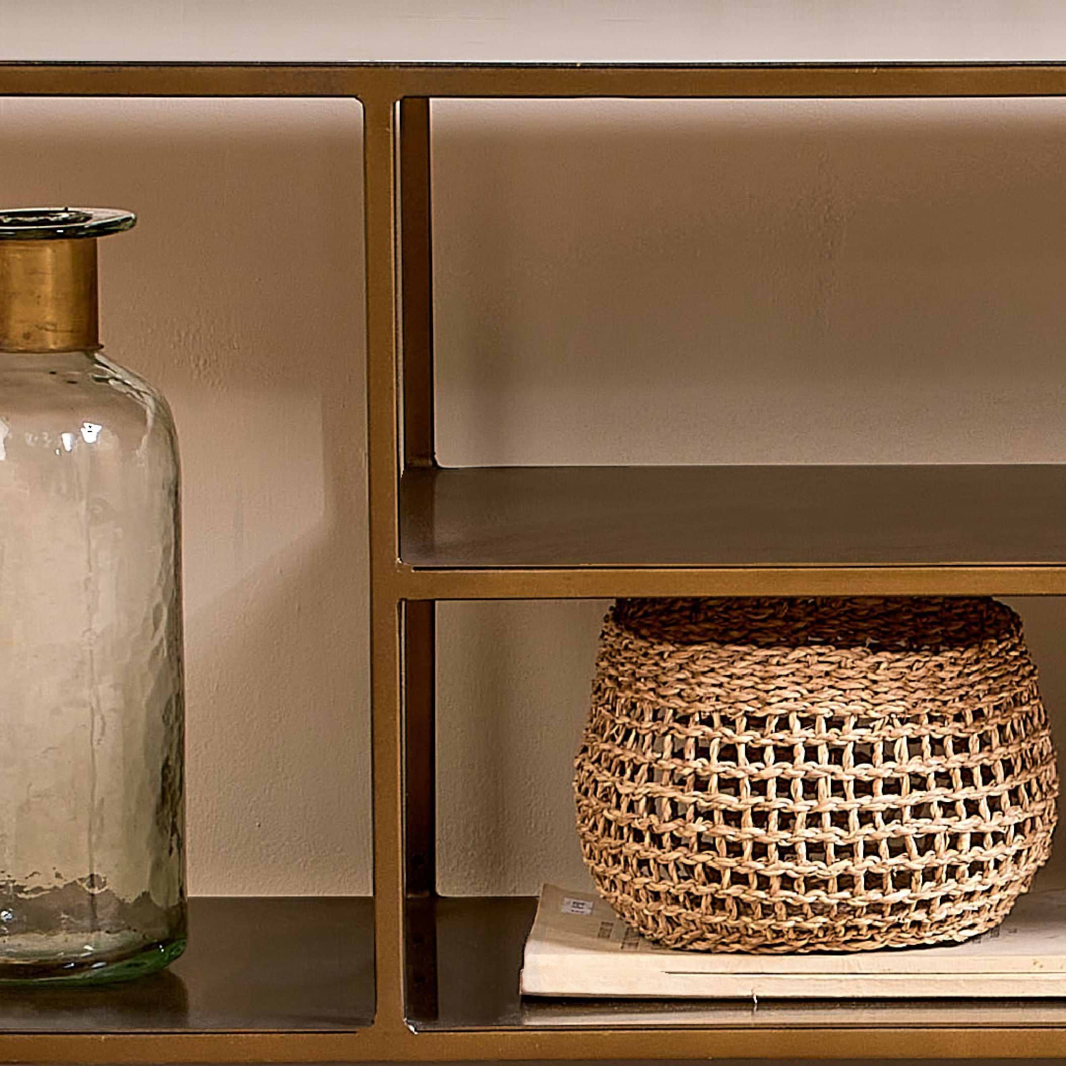 Mahi Media Standing Shelf – Nkuku