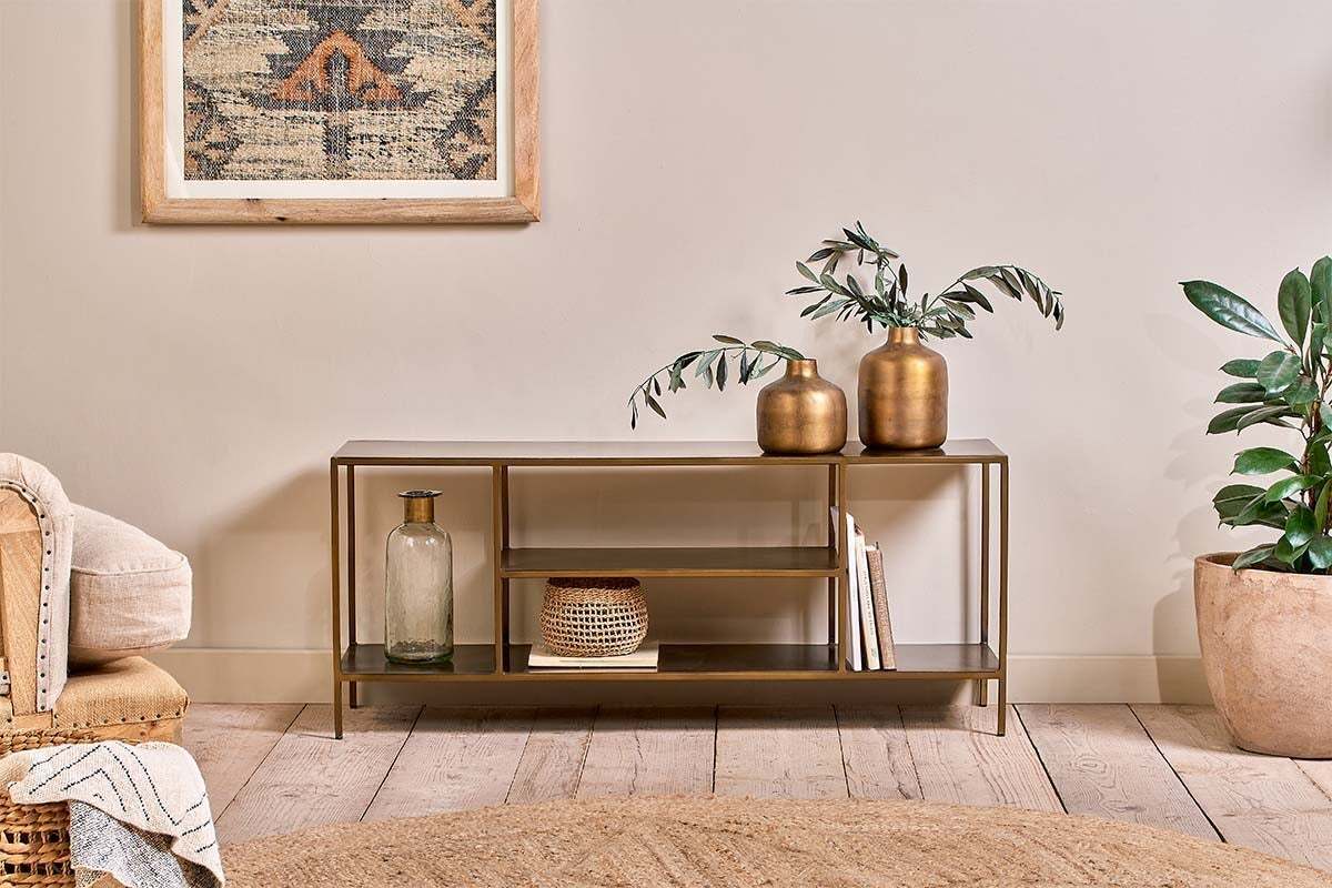 Mahi Media Standing Shelf – Nkuku