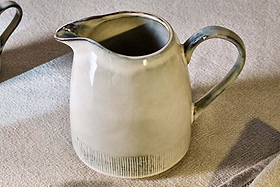 Malia Jug - Cream - Large