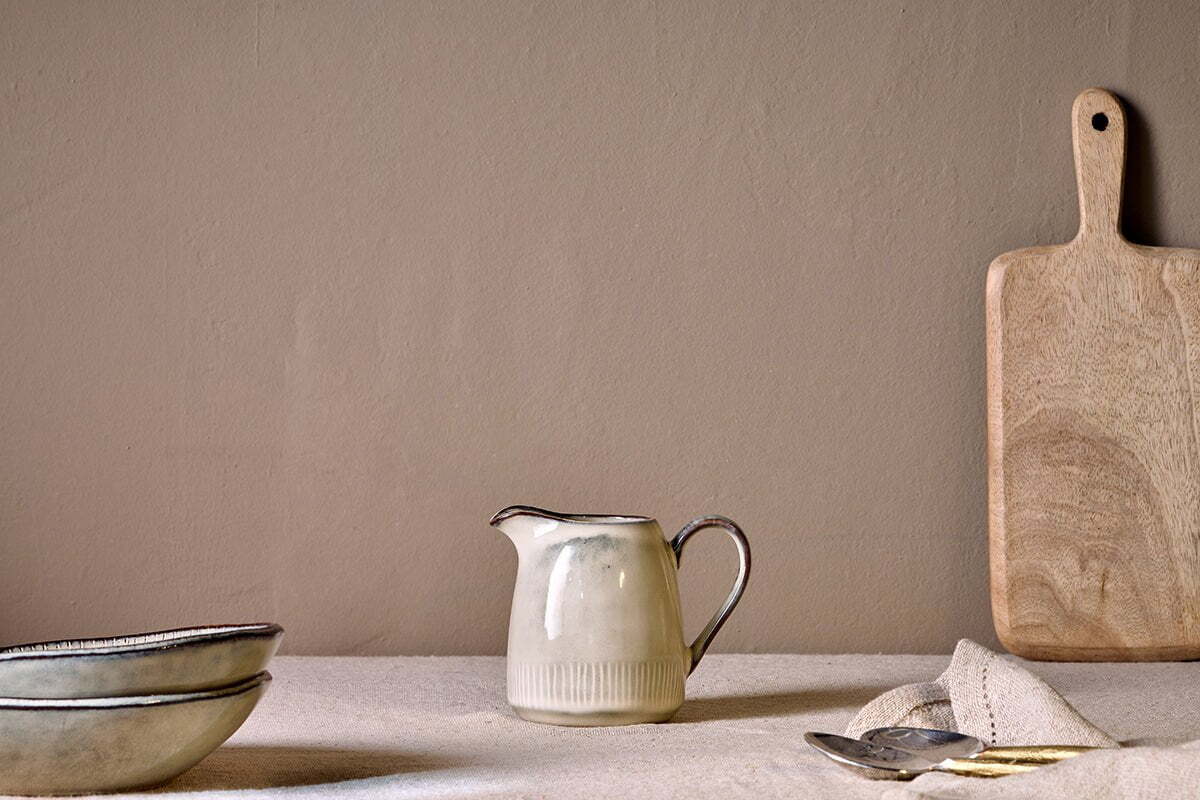 Malia Jug - Cream - Small-SERVEWARE-Nkuku