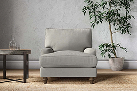 Marri Armchair - Brera Linen Smoke