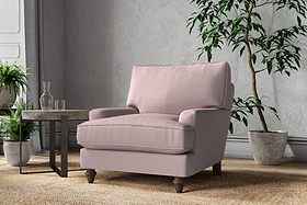 Marri Armchair - Recycled Cotton Lavender