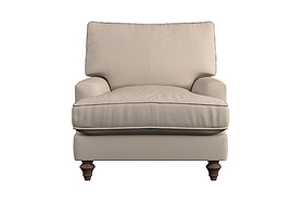 Marri Armchair - Recycled Cotton Stone-nkuku