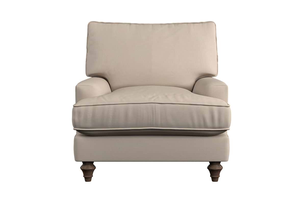 Marri Armchair - Recycled Cotton Stone-nkuku