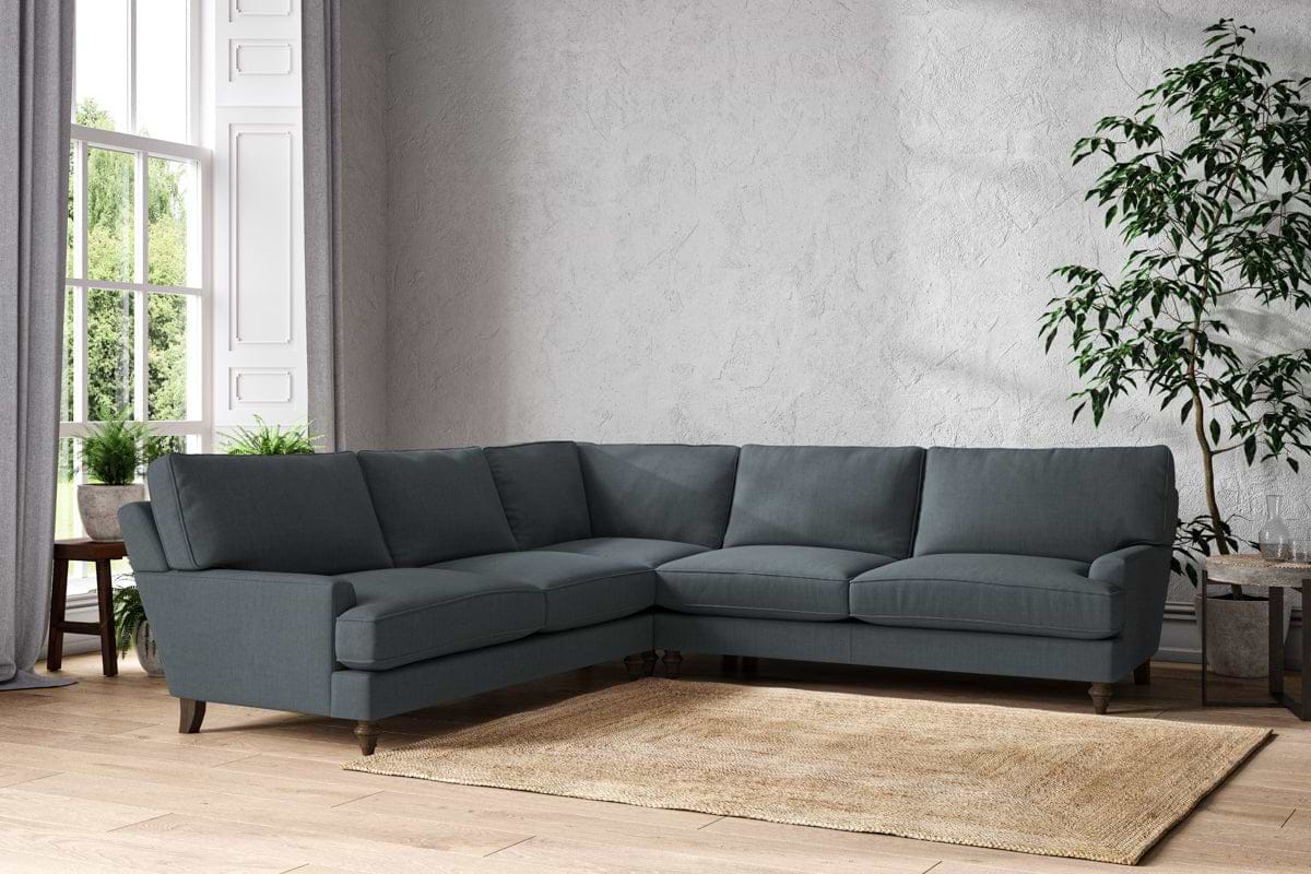 Marri Grand Corner Sofa - Brera Linen Dusk