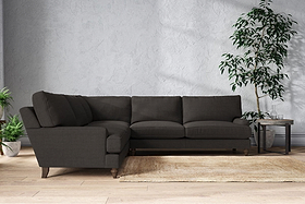 Marri Grand Corner Sofa - Brera Linen Espresso
