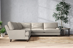 Marri Grand Corner Sofa - Brera Linen Natural-MAKE TO ORDER-Nkuku